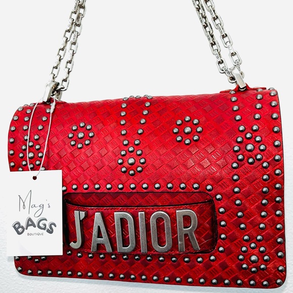 Dior: JADIOR Clutch Studded Shoulder Bag *RARE* - Picture 7 of 16